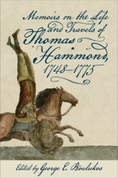 book Memoirs on the Life and Travels of Thomas Hammond, 1748-1775