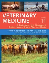 book Veterinary medicine a textbook of the diseases of cattle, horses, sheep, pigs, and goats Volume 1