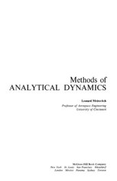 book Methods of analytical dynamics