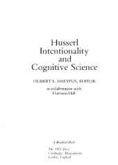 book Husserl, Intentionality, and Cognitive Science