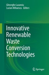 book Innovative Renewable Waste Conversion Technologies