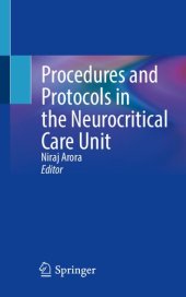 book Procedures and Protocols in the Neurocritical Care Unit