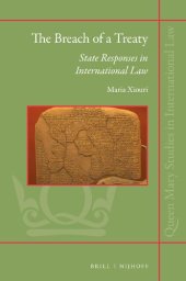 book The Breach of a Treaty: State Responses in International Law