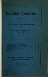 book Preußische Jahrbücher