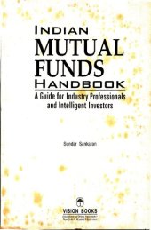 book Indian Mutual Funds Handbook