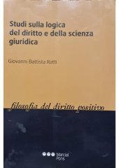 book Studi sulla logica del diritto e della scienza giuridica