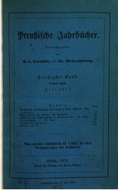 book Preußische Jahrbücher