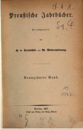 book Preußische Jahrbücher