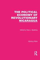 book The Political Economy of Revolutionary Nicaragua