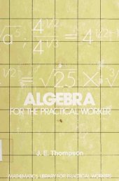 book Algebra for the practical worker