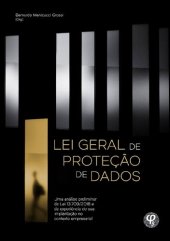 book Lei Geral de Proteção de Dados Bernardo Menicucci Grossi