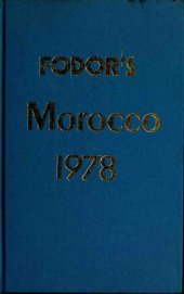 book Fodor's Morocco 1978