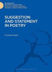 book Suggestion and Statement in Poetry