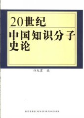 book 20世纪中国知识分子史论