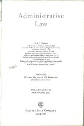 book Administrative Law