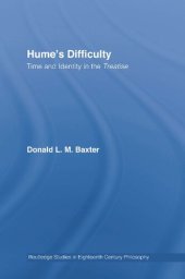 book Hume's Difficulty: Time and Identity in the Treatise