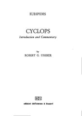 book Euripides, Cyclops: introduction and commentary