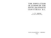 book The population of Athens in the fifth and fourth centuries