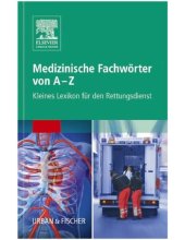 book Medizinische Fachwörter von A-Z Kleines Lexikon für den Rettungsdienst