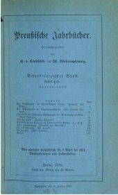 book Preußische Jahrbücher