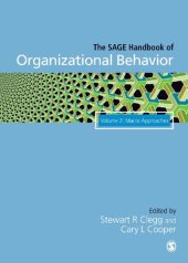 book The SAGE Handbook of Organizational Behavior: Volume 2: Macro Approaches