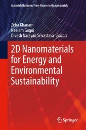 book 2D Nanomaterials for Energy and Environmental Sustainability