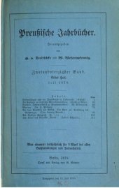 book Preußische Jahrbücher