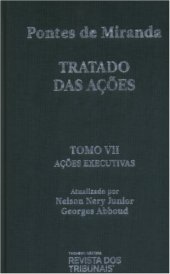 book TRATADO DAS AÇÕES Tomo VII Ações executivas