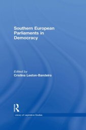 book Southern European Parliaments in Democracy