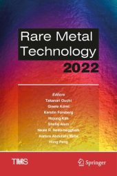 book Rare Metal Technology 2022