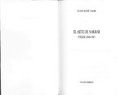 book El arte de narrar: Poemas 1960 - 1987 (Visor de Poesía) (Spanish Edition)