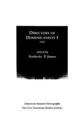 book Directory of Dominicanists 1, 1997