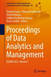 book Proceedings of Data Analytics and Management: ICDAM 2021, Volume 1