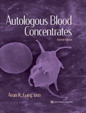 book Autulogous Blood Concentrates