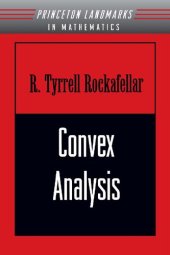 book Convex Analysis