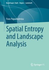 book Spatial Entropy and Landscape Analysis