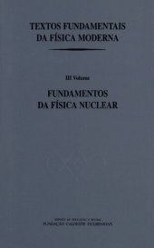 book Fundamentos da Física Nuclear III  Fundamentos da física nuclear