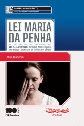 book Lei Maria da Penha - Coleção Saberes Monográficos