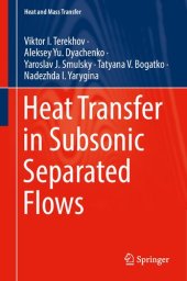 book Heat Transfer in Subsonic Separated Flows