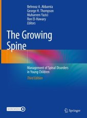 book The Growing Spine: Management of Spinal Disorders in Young Children