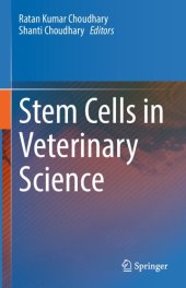 book Stem Cells in Veterinary Science