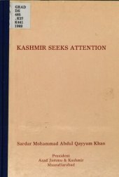 book Kashmir seeks attention