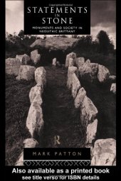 book Statements in Stone: Monuments and Society in Neolithic Brittany