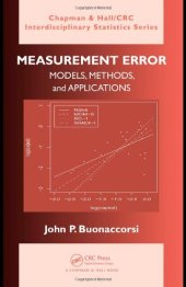 book Measurement error: Models, methods, and applications 