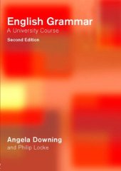 book English Grammar: A University Course