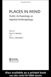 book Places in Mind: Public Archaeology as Applied Anthropology 