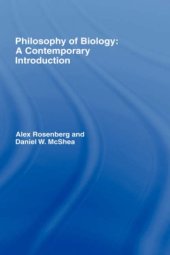 book Philosophy of Biology: A Contemporary Introduction 