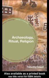 book Archaeology, Ritual, Religion 