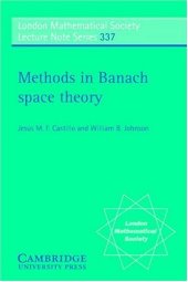 book Methods in Banach space theory