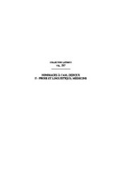 book Hommages à Carl Deroux Vol. 2: Prose et linguistique, Médecine